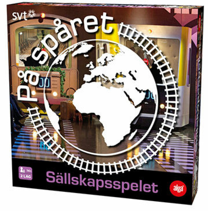 på spåret