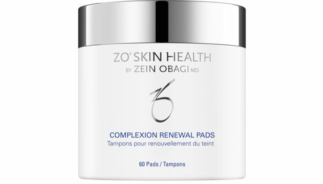 <strong>ZO Complexion Renewal pads</strong> reducerar talg och igensatta porer samtidigt som de ger en mindre glansig hud.