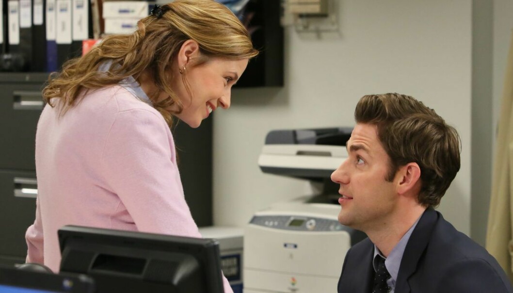 jim och pam i the office