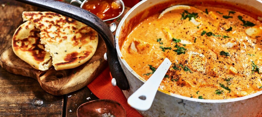 Tikka masala med paneer. Tikka masala med paneer.