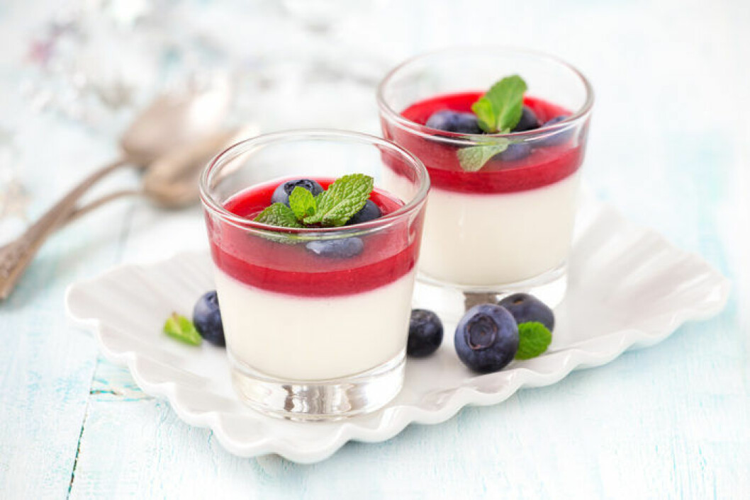 Pannacotta. Foto: Shutterstock Pannacotta.