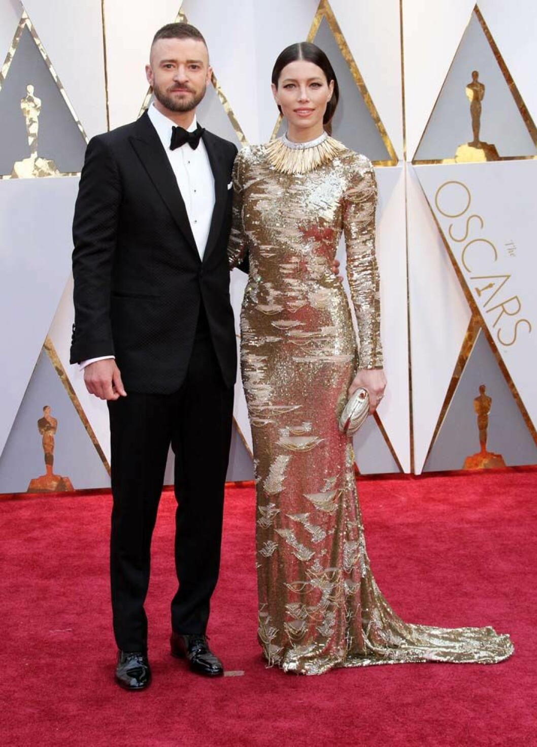 Jessica Biel och Justin Timberlake. <img class="alignnone wp-image-198582" src="https://files.elle.se/uploads/2017/02/par-leslie-man.jpg" alt="par-leslie-man" width="554" height="831"> 89th Annual Academy Awards (Oscars 2017) - Arrivals held at the Dolby Theatre at the Hollywood & Highland Center. Featuring: Jessica Biel, Justin Timberlake Where: Los Angeles, California, United States When: 26 Feb 2017 Credit: Adriana M. Barraza/WENN.com