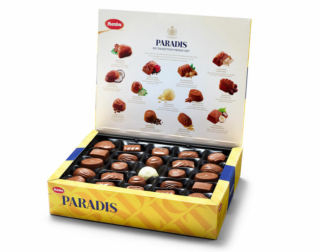 Den nya pralinen kommer även att finnas med i Paradisasken. Den nya pralinen kommer även att finnas med i Paradisasken.
