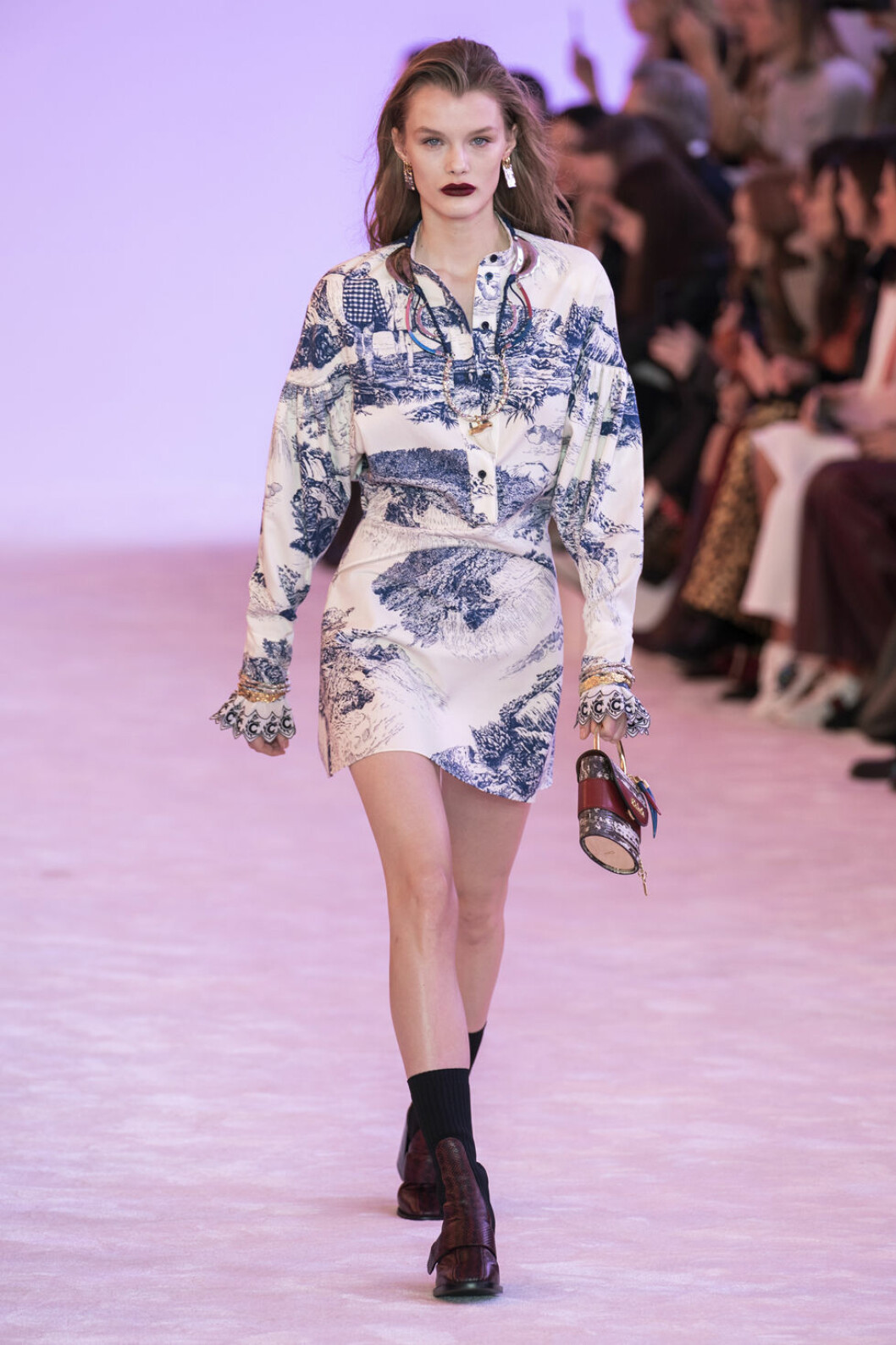 Chloé Chloé aw 19 toile de Jouy