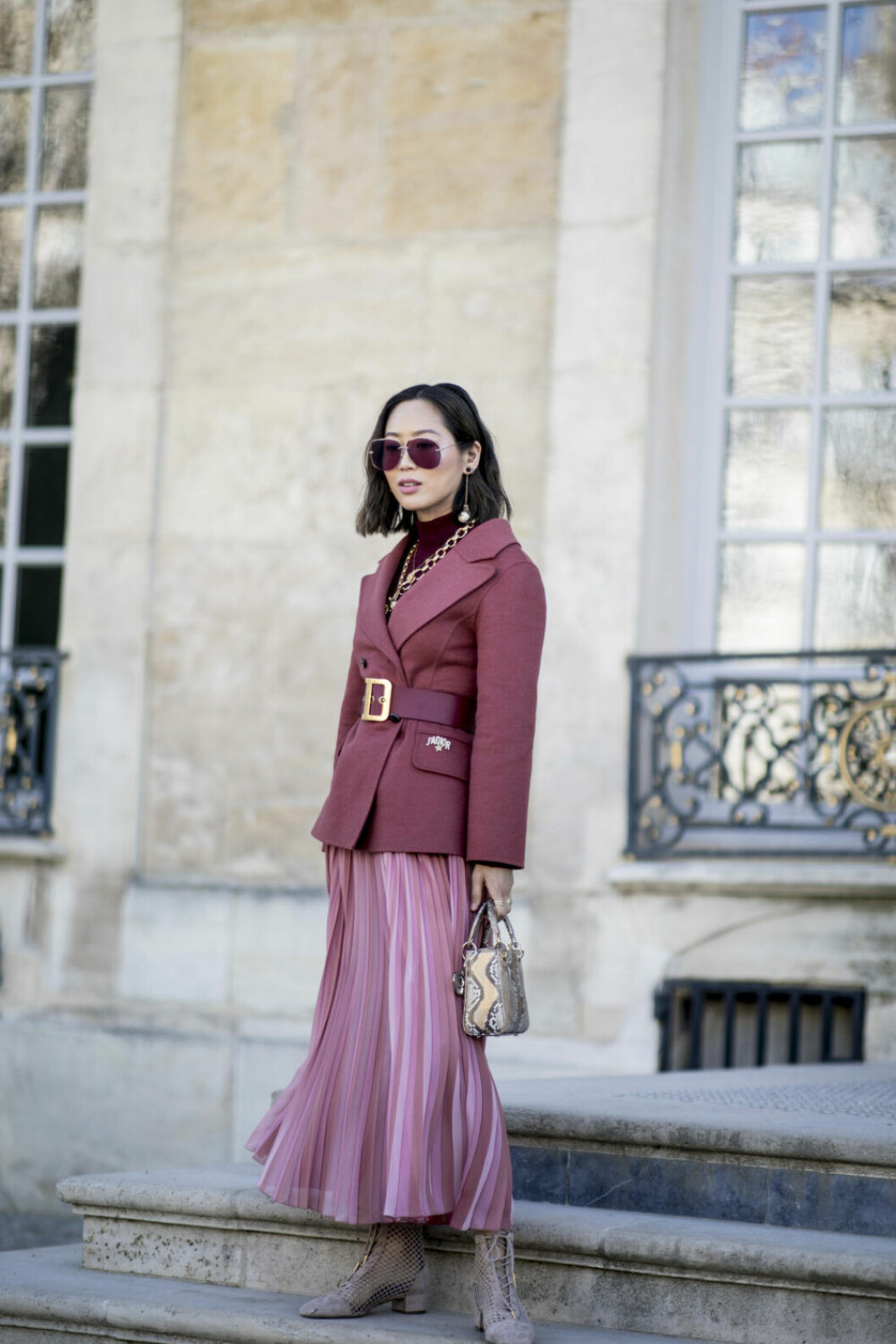 Streetstyle Paris FW, dior look.