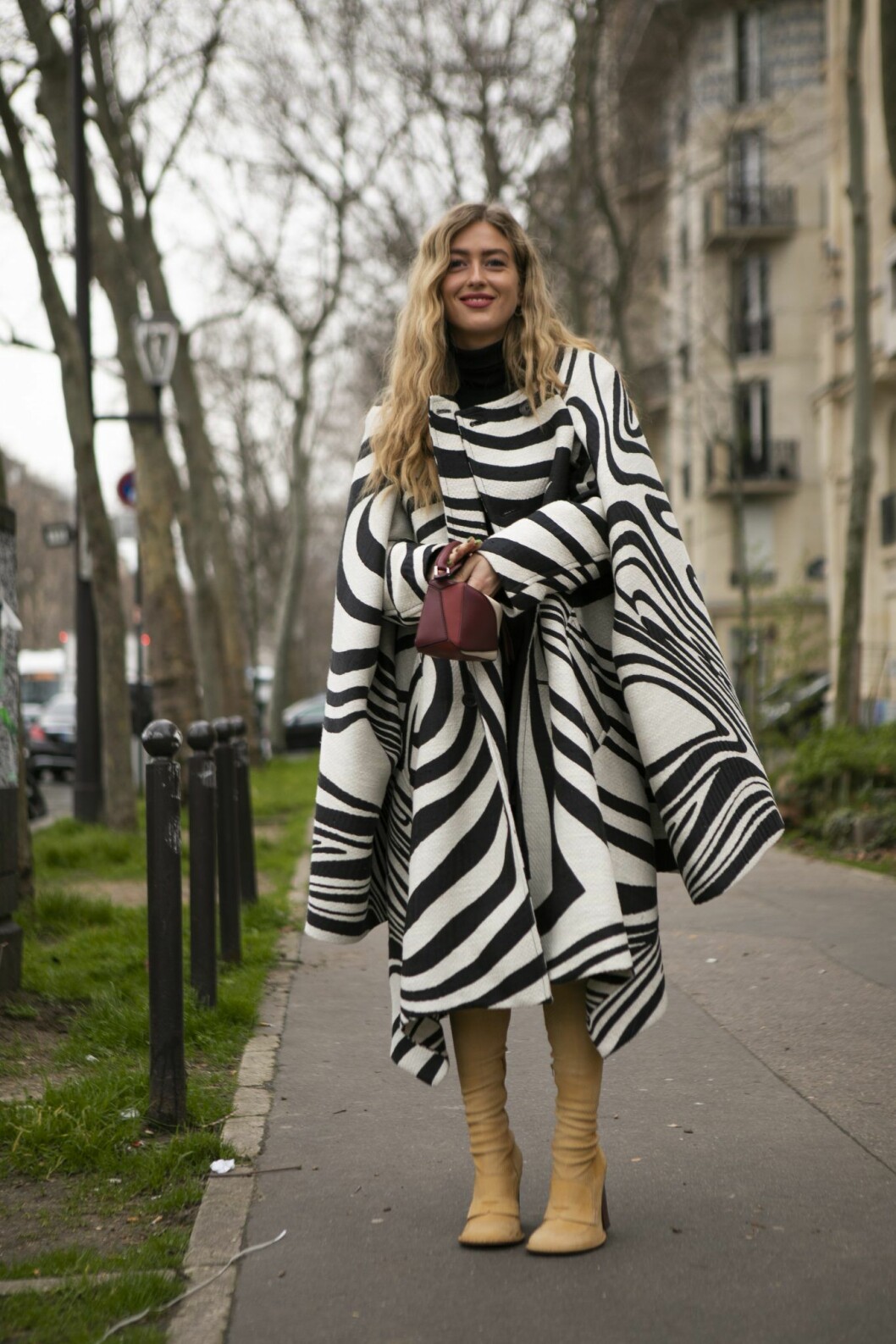 Zebramönster Streetstyle Paris Fashion Week AW20.
