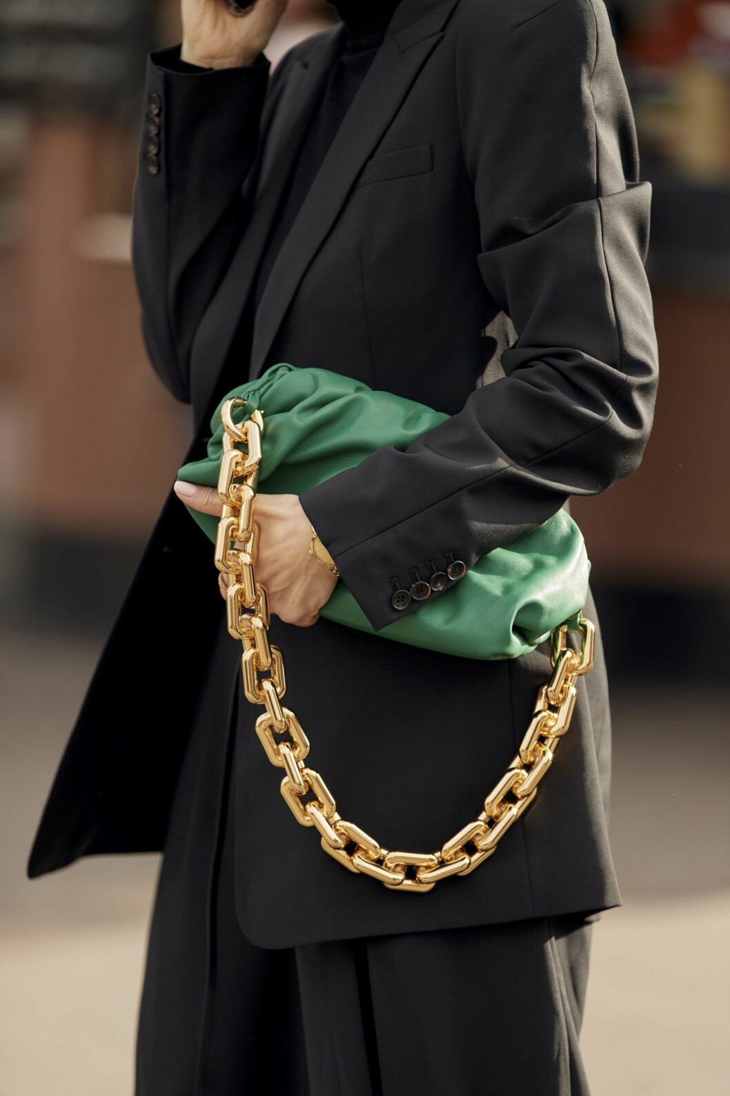 Bottega Veneta chain pouch