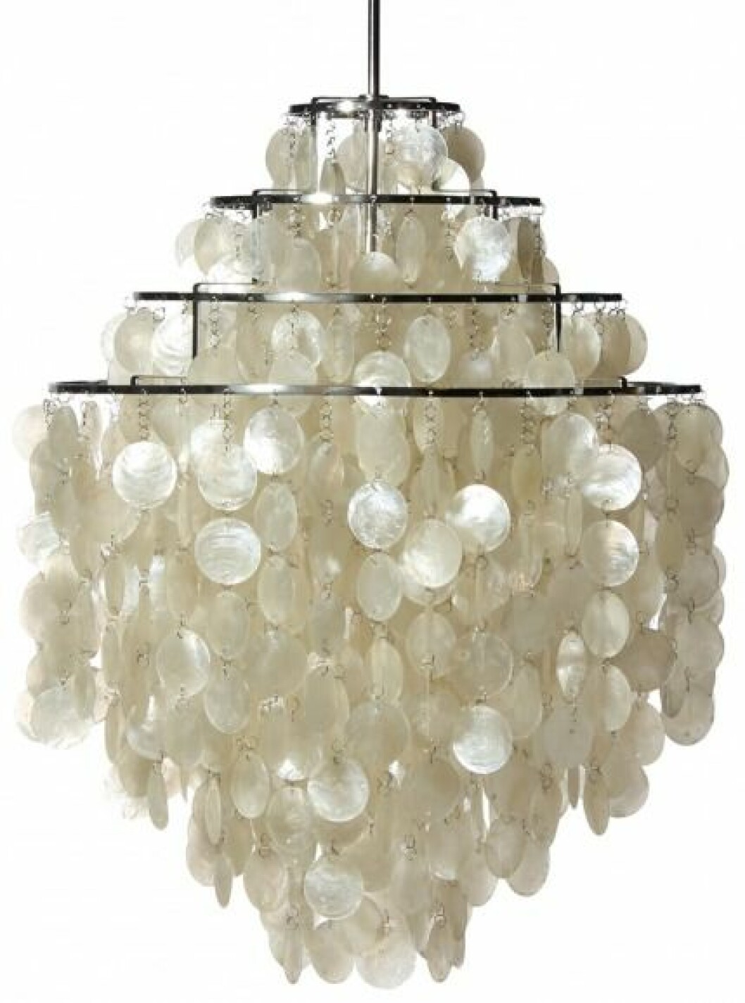 Pärlemorlampa <em>Fun</em>, design Verner Panton, ca 7 250 kr, Verpan. pärlemorlampa-Fun