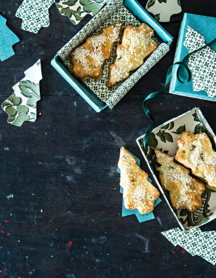 Recept på parmesangranar med oliver och rosmarin