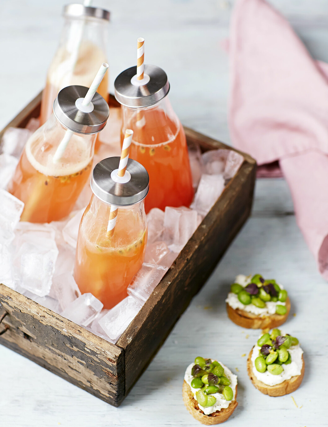 Så gör du passionsfruktsdaiquiri