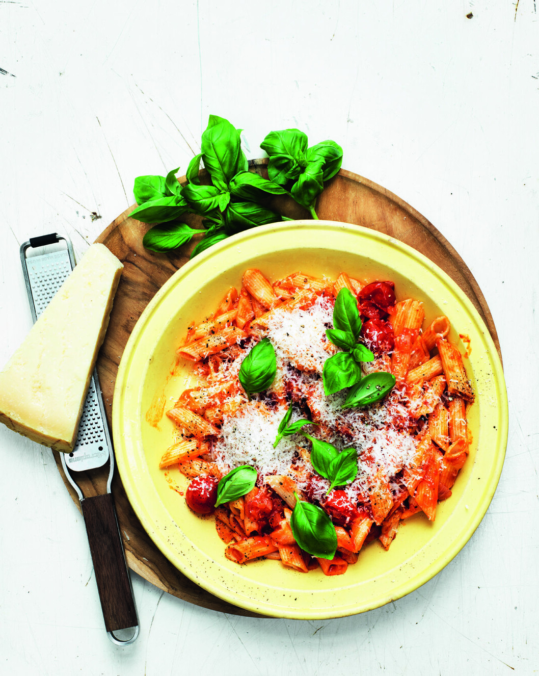 Krämig penne all’arrabbiata. Recept pasta