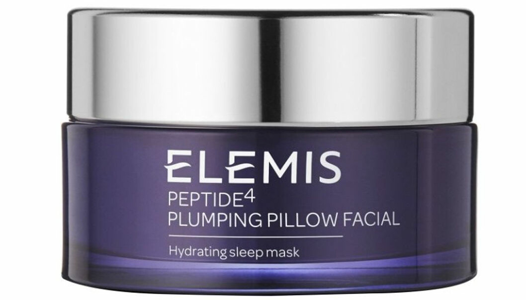 Peptide4 plumping pillow facial, Elemis är en ljuvlig sovmask. Klicka på bilden och kom direkt till masken. PEPTIDE4 PLUMPING PILLOW FACIAL, ELEMIS recension omdöme betyg ansiktsmask