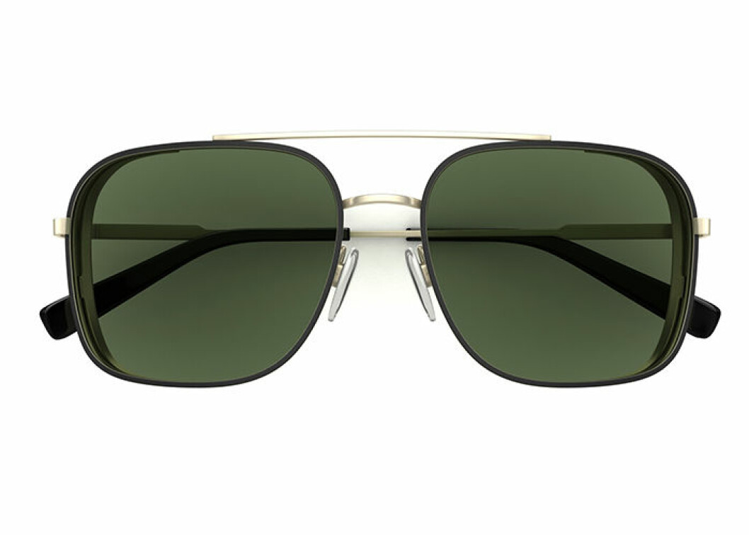 Rundade pilotsolglasögon: <a href="https://www.specsavers.se/glasogon/abasi-sun-rx?sku=30767683" target="_blank" rel="noopener">Specsavers Abasi Sun RX</a> 795 kr.