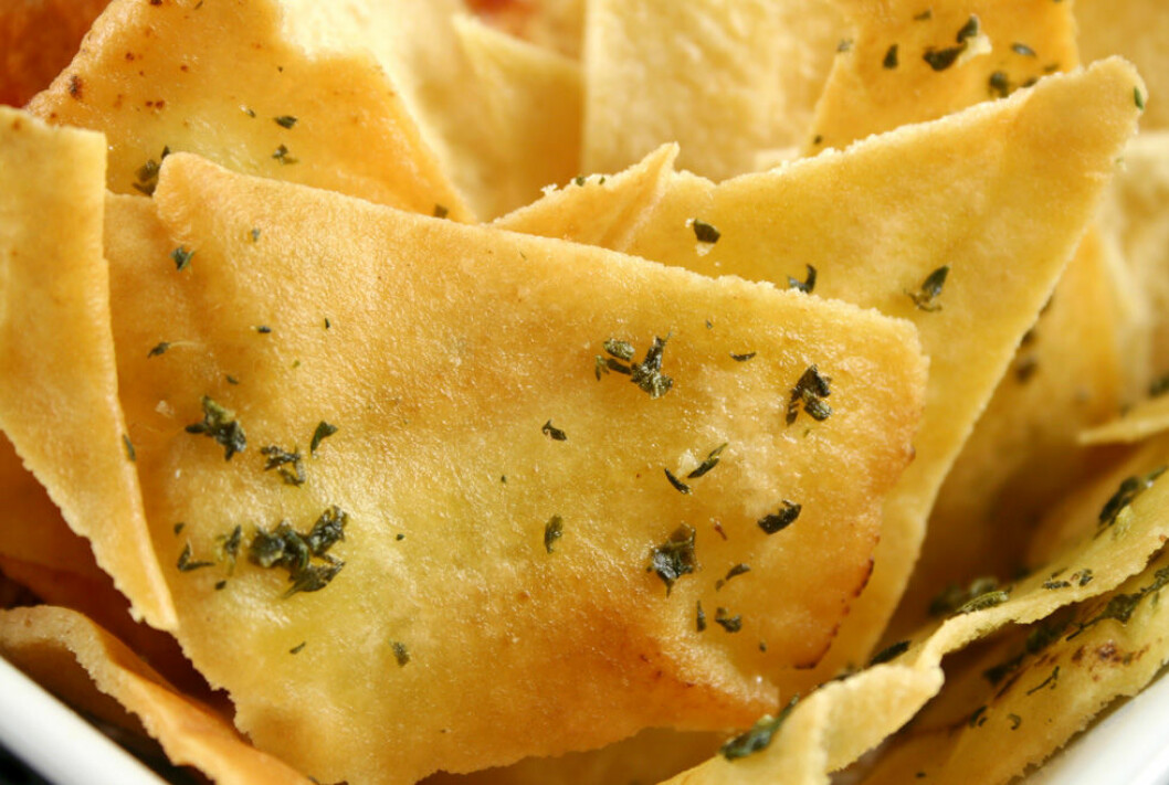 Pitachips med manchego. Recept på pitachips med manchego