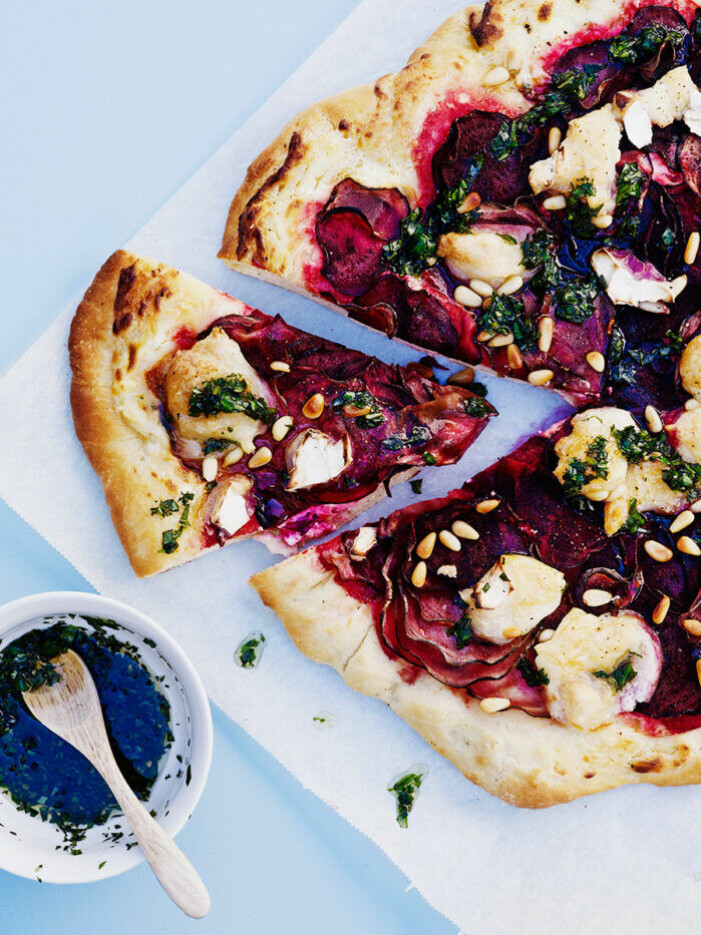 Recept på pizza bianco