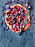 Recept på pizza med rödlök, rödbetor och timjan