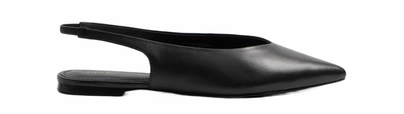 platta sandaler i svart med slingbackrem från &amp; Other Stories