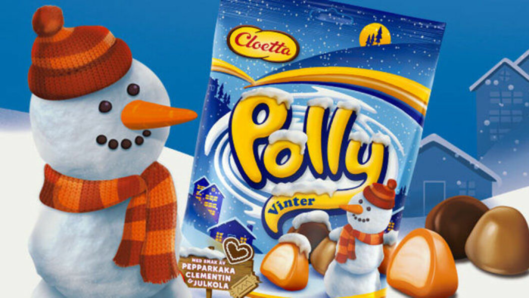 Polly Vinter är årets nyhet från godisfavoriten Polly