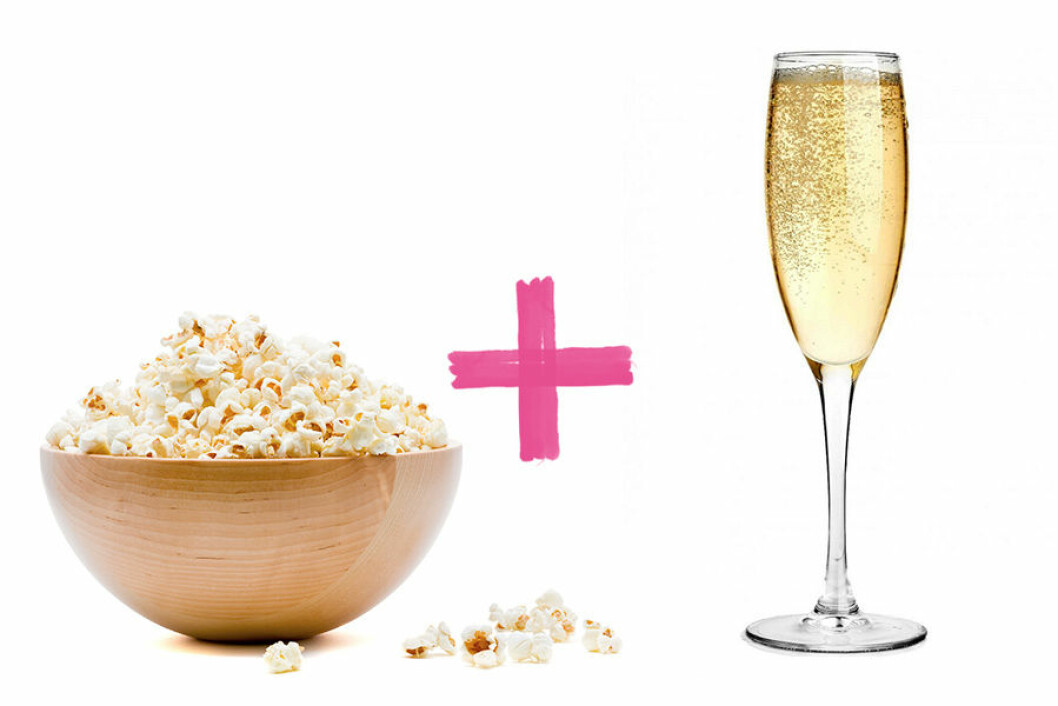 popcorn-prosecco