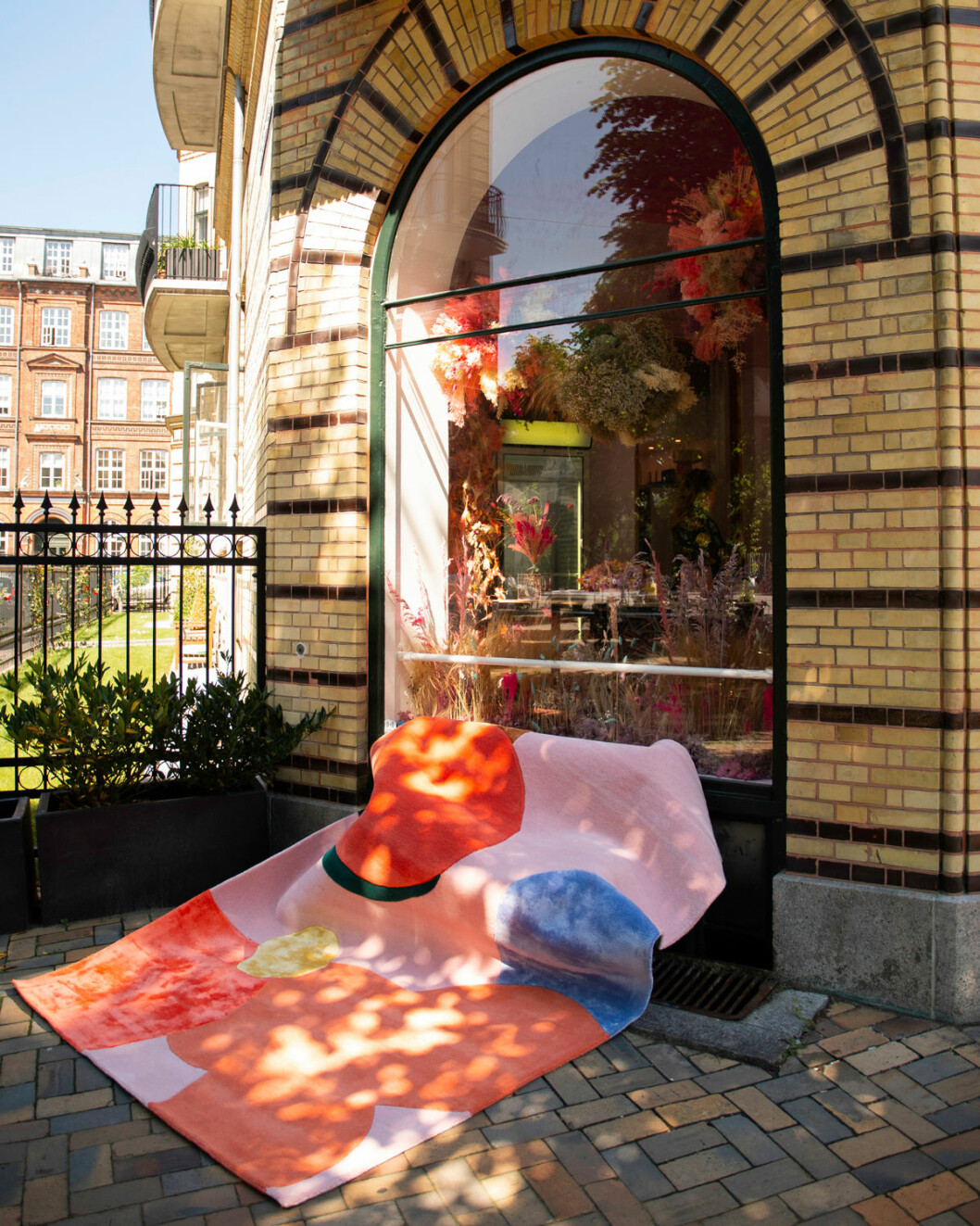 Poppykalas samarbete Layered matta elle decoration