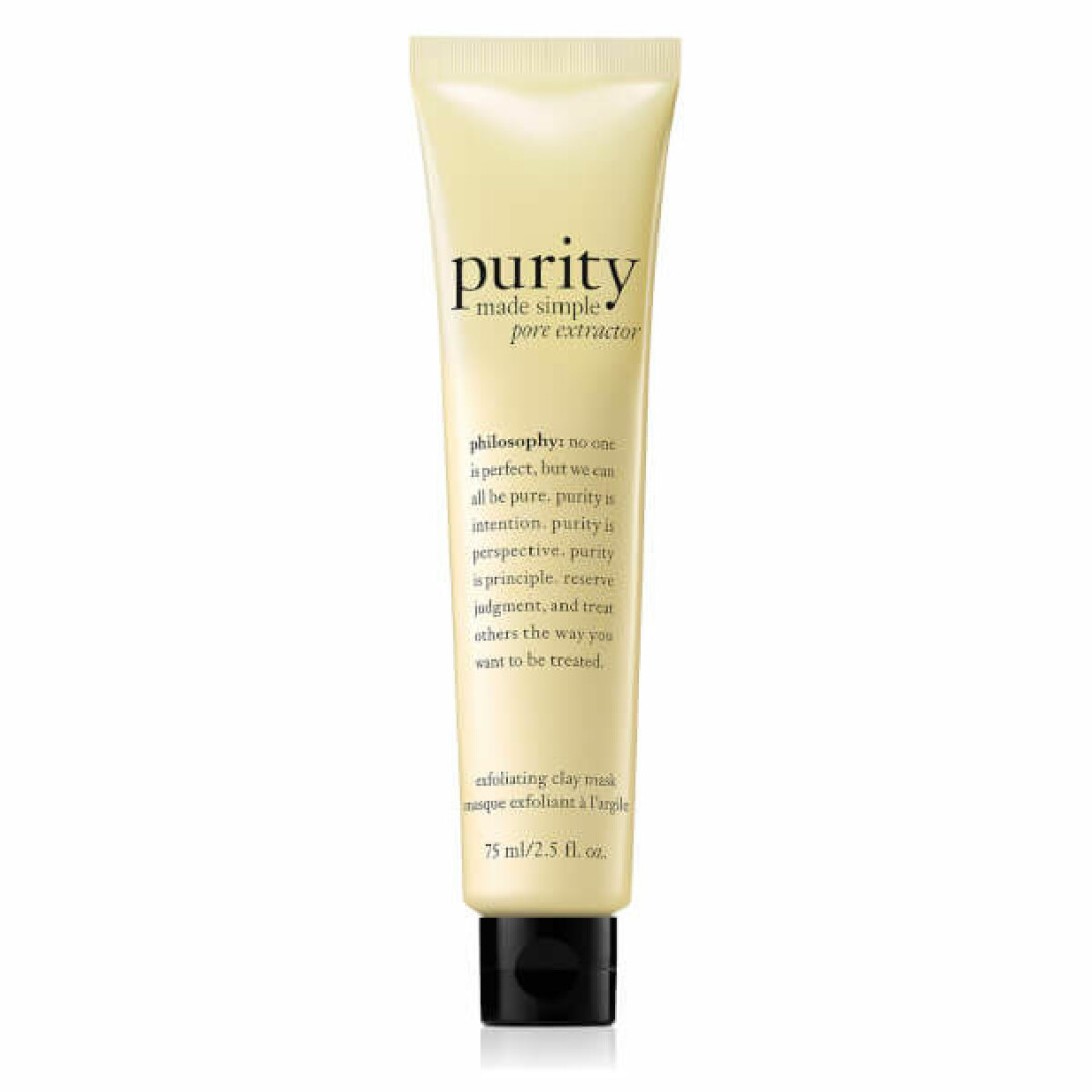 pore extractor clay mask från Philosophy.