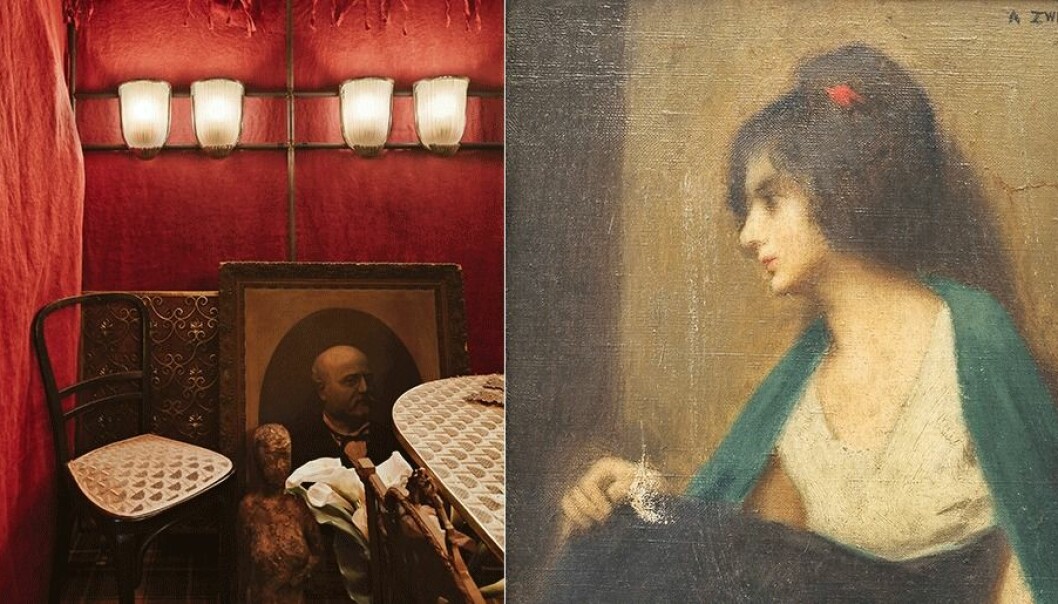 Blicken från förr: Porträttmålningar har blivit en ny inredningstrend