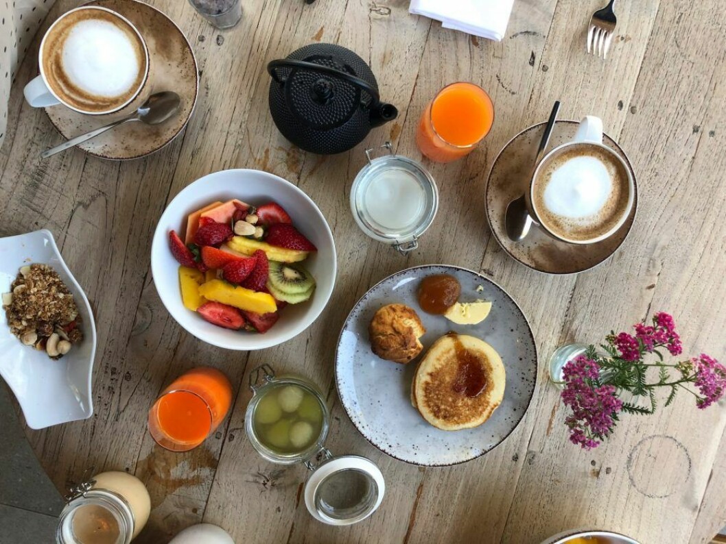 Frukostbuffén på Sublime Comporta är skäl nog för ett besök. Frukost på Sublime Comporta i Portugal
