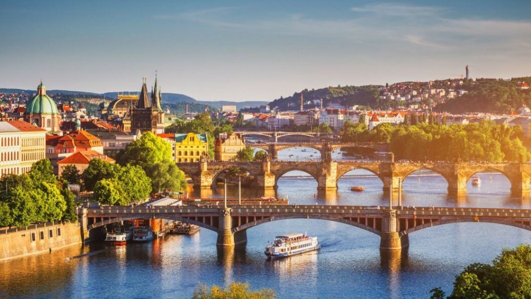 Prag i Tjeckien. Prag i Tjeckien.