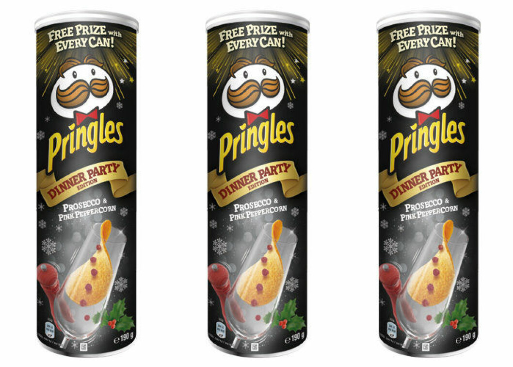 Pringles Prosecco & Pink Peppercorn. Pringles Prosecco & Pink Peppercorn.