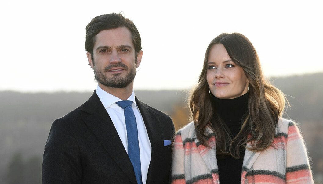 Prins Carl Philip och prinsessan Sofia.