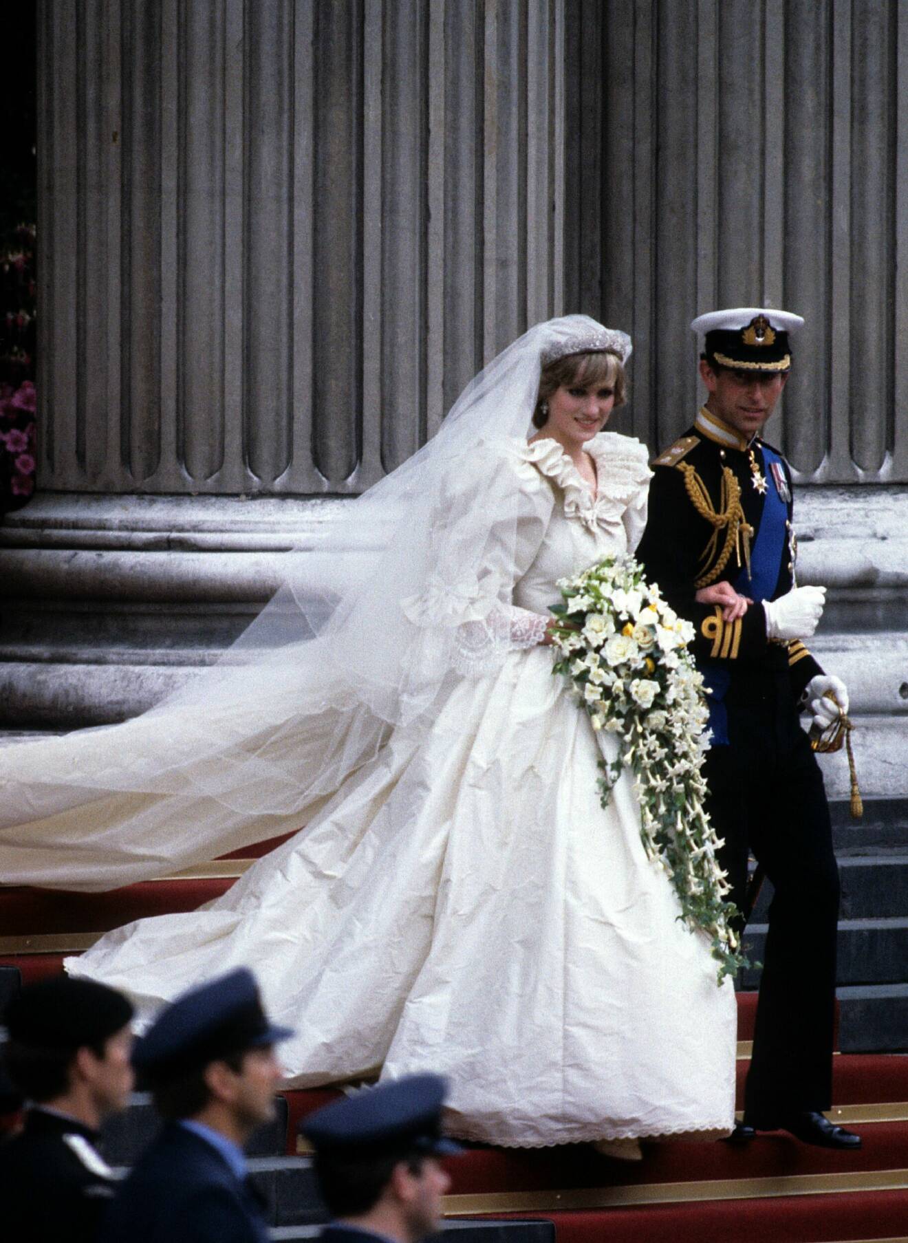 Diana och Charles bröllop, 1981.