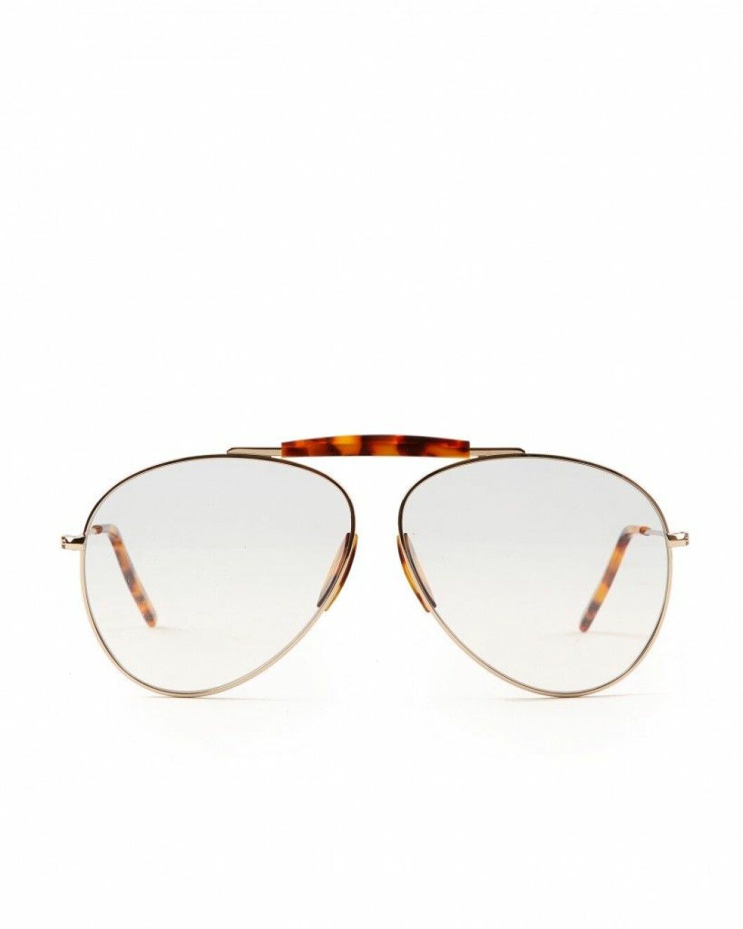 Excklusiva solglasögon i retro pilotmodell och leopardmönster från Acne Studios.
