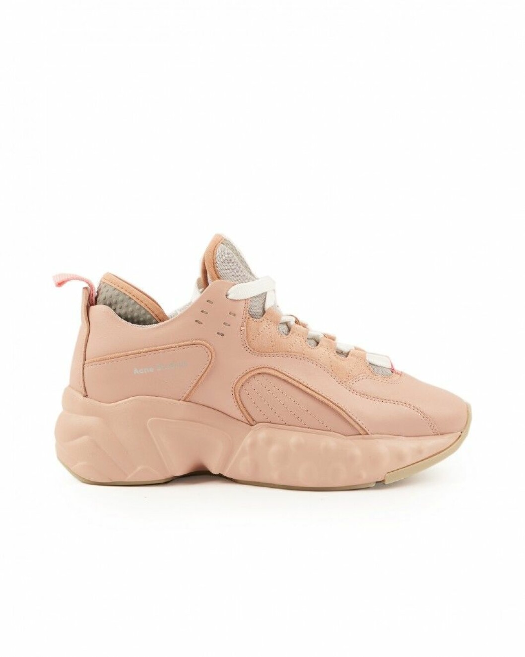 Sneakers från Acne Studios i ljusrosa läder.