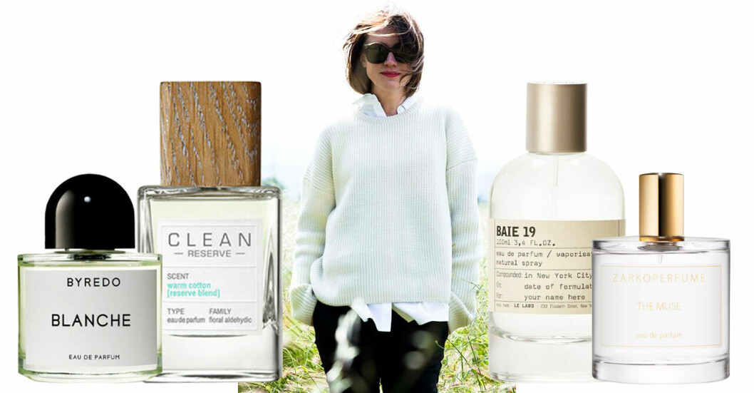 Beautyredaktören listar fräscha parfymer som doftar pudrigt nytvättat och rent
