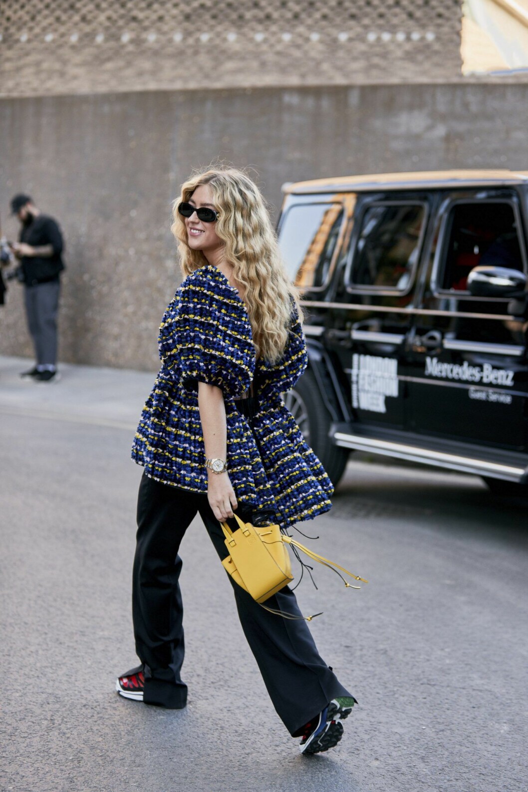 streetstyleinspiration från London fashion week.