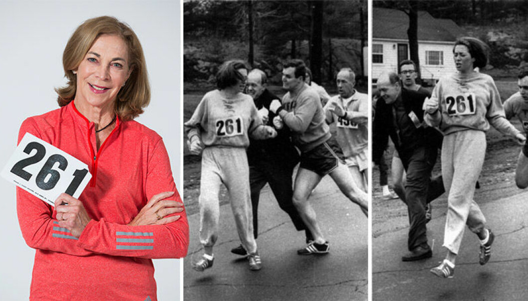1967 blev hon nästan utkastad från Boston maraton för att hon var kvinna – i år sprang hon det igen, 70 år gammal