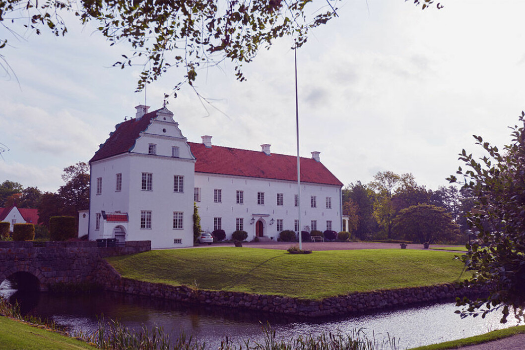 Ellinge Slott i Eslöv kommun, Skåne län.