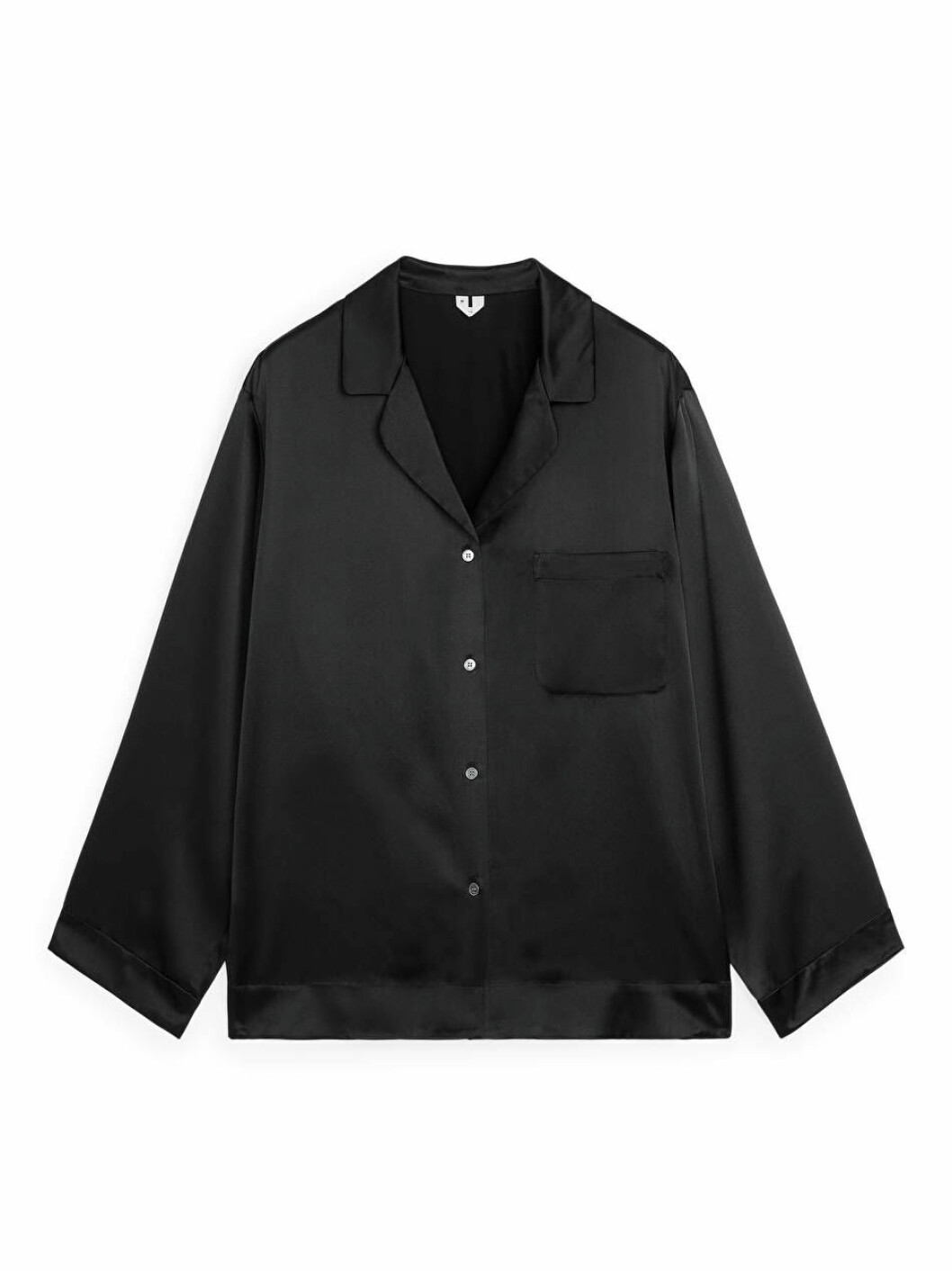 svart pyjamasskjorta arket