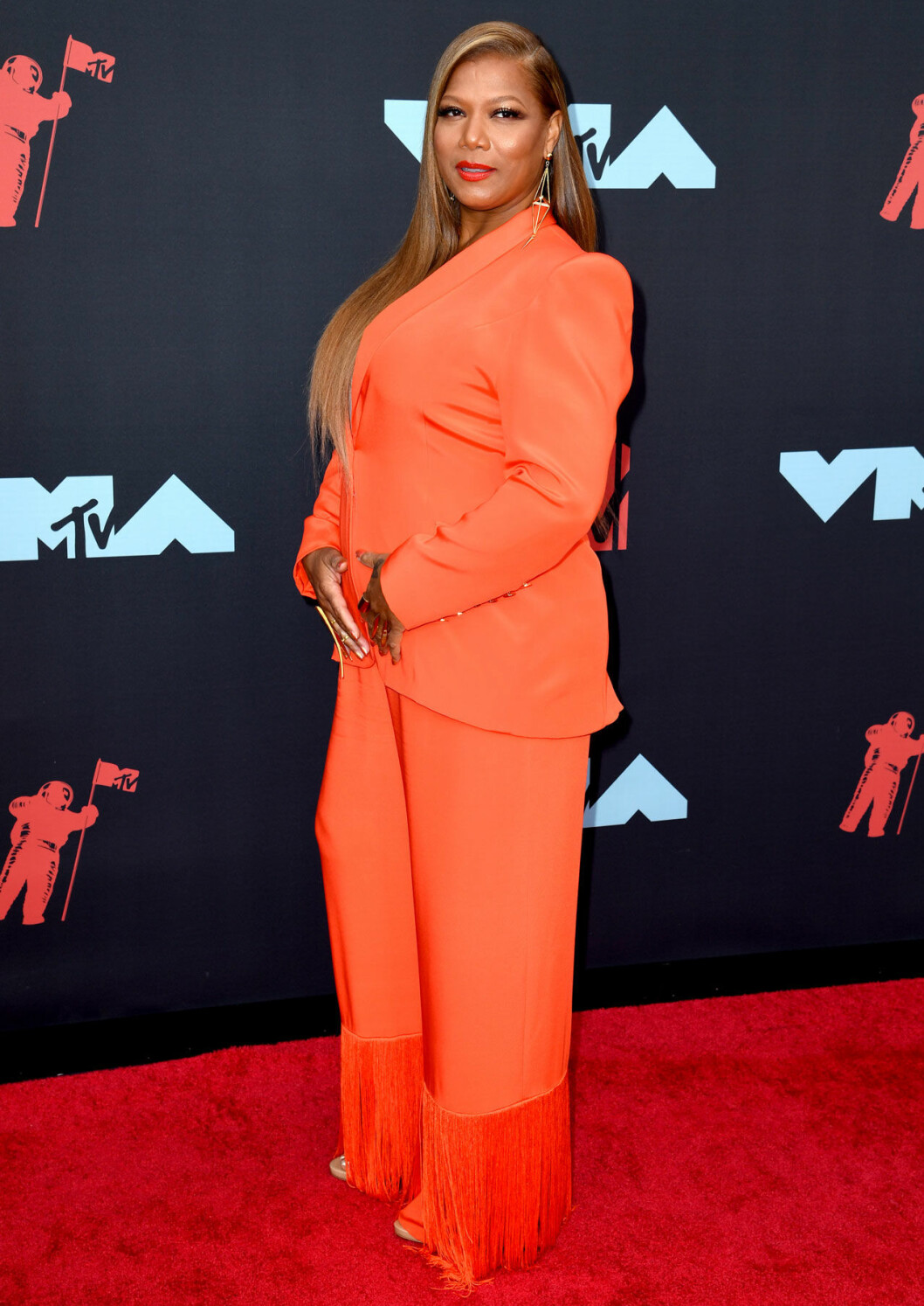 Queen Latifah. Queen Latifah på röda mattan på VMA 2019