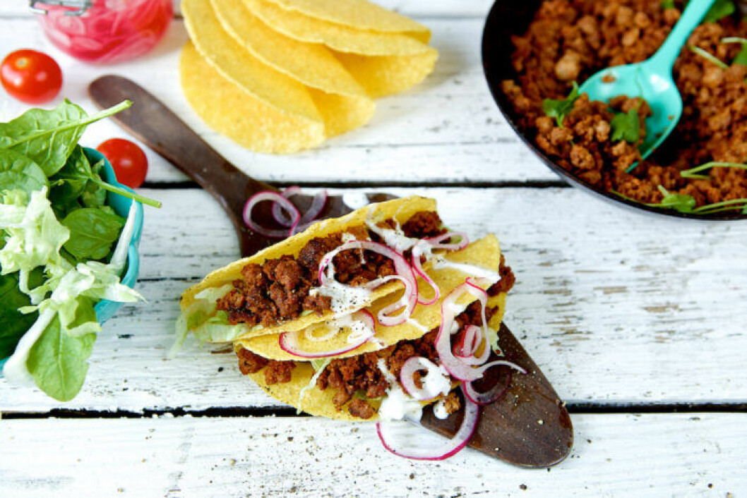 Tacos med quorn