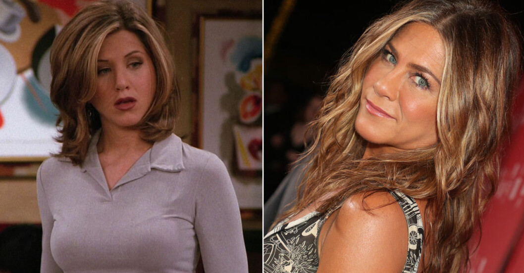 Rachel Green och Jennifer Aniston i Vänner