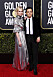 Lucy Boynton och Rami Malek på Golden Globes.