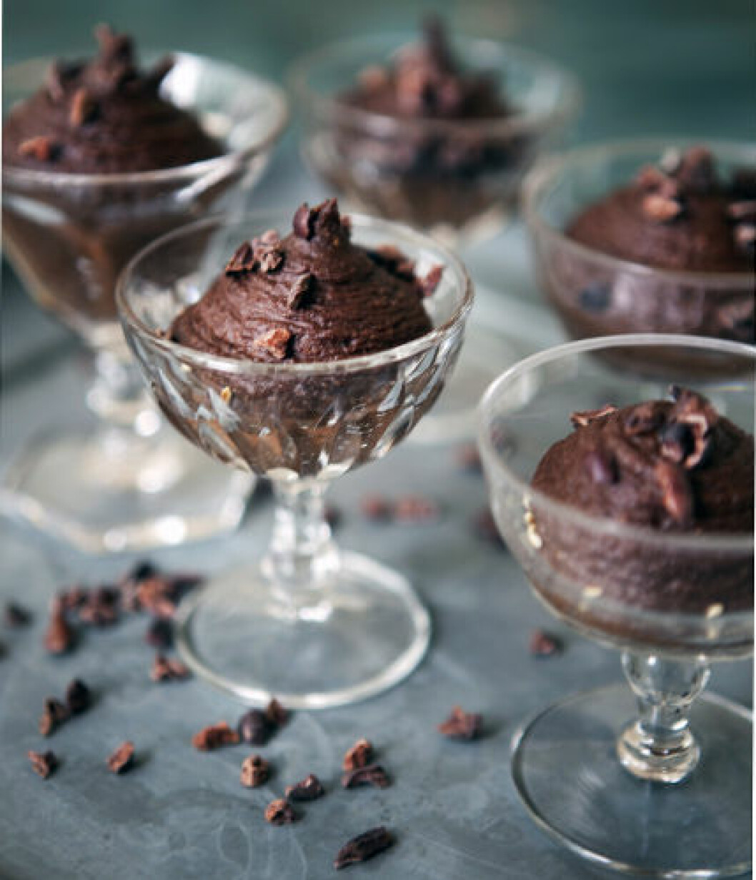 Raw chokladmousse. Raw chokladmousse.