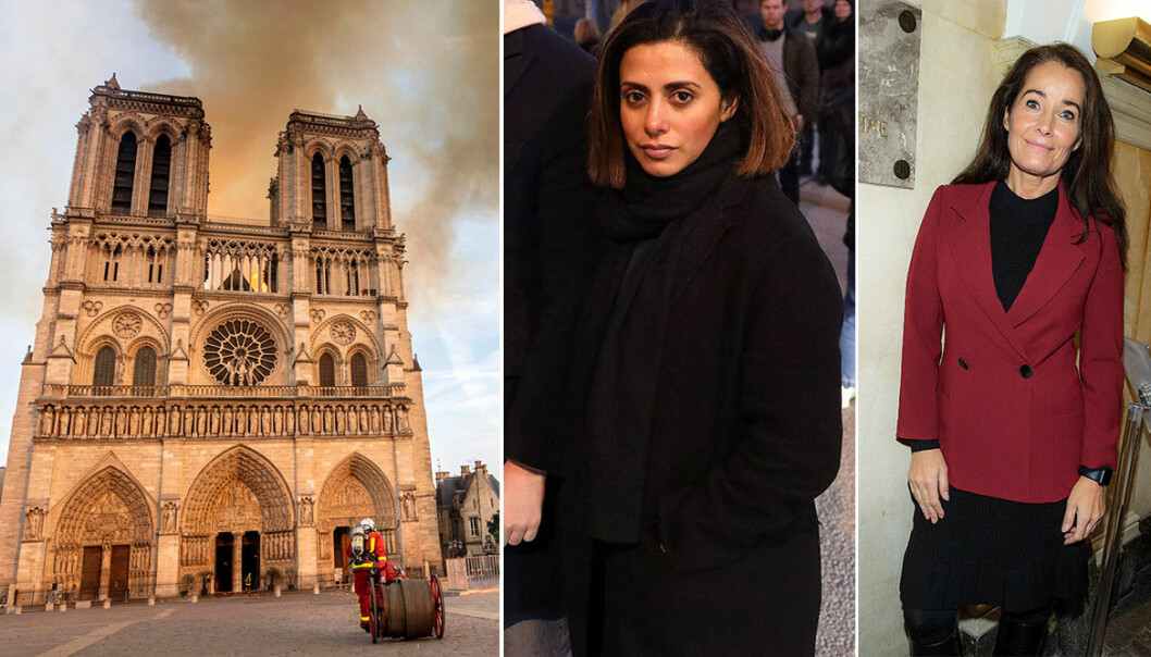 Så reagerar Sverige och världen på branden i Notre-Dame