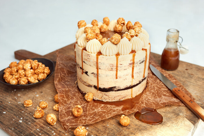 Recept på Baileys Salted Caramel cake