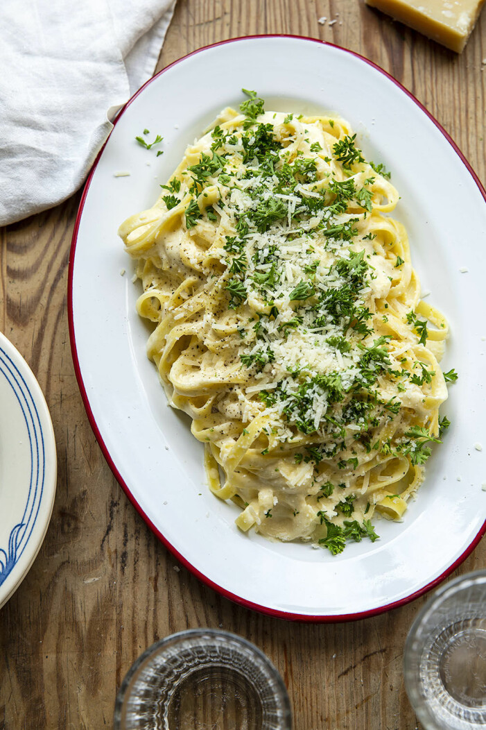 Recept på pasta al limone e burro