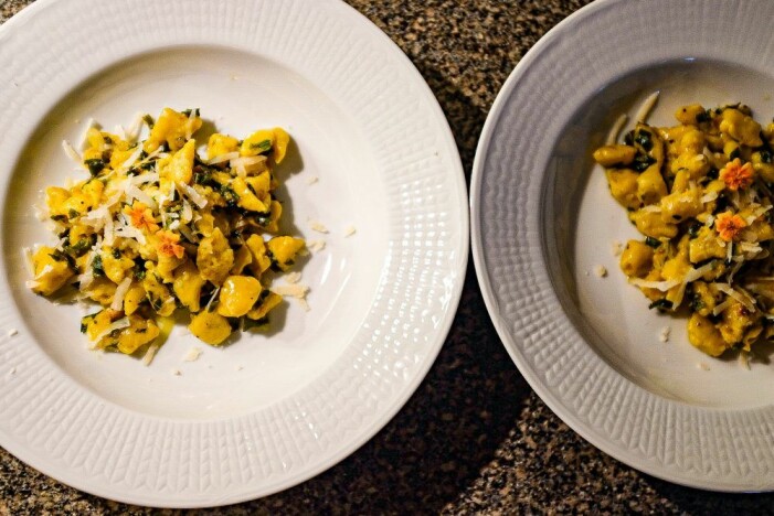 Recept på pumpagnocchi