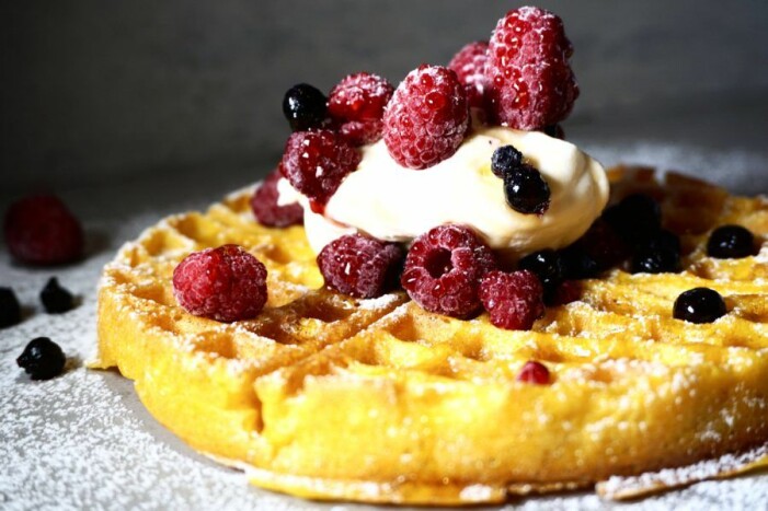 Recept på saffransvåfflor