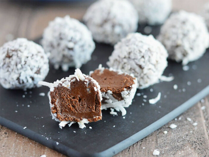 Recept på veganska chokladtryfflar