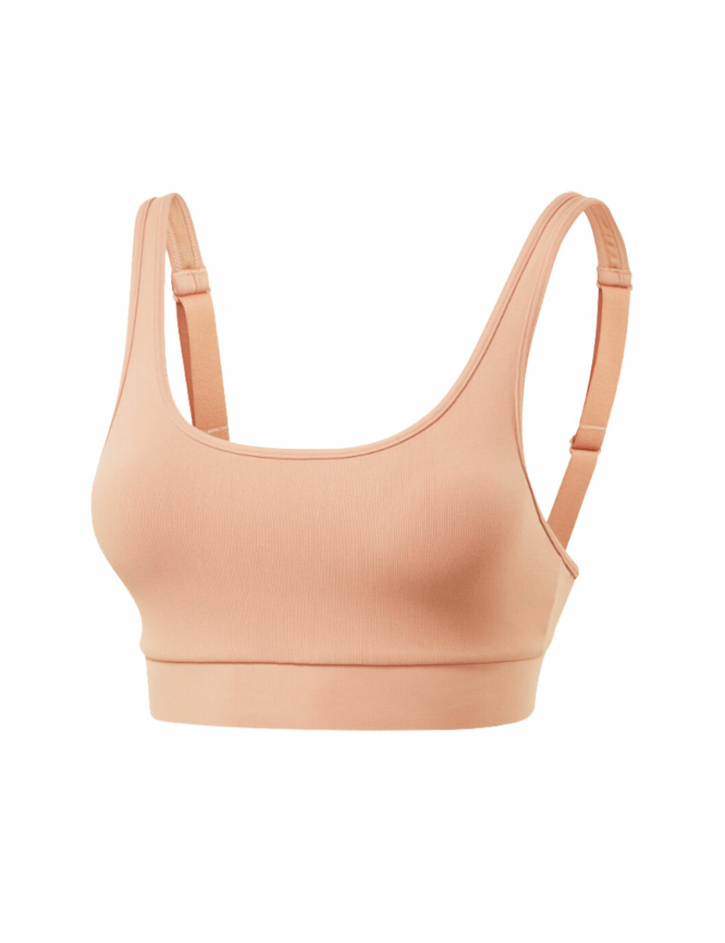 Reebok x Victoria Beckham 2020: beige sportbehå